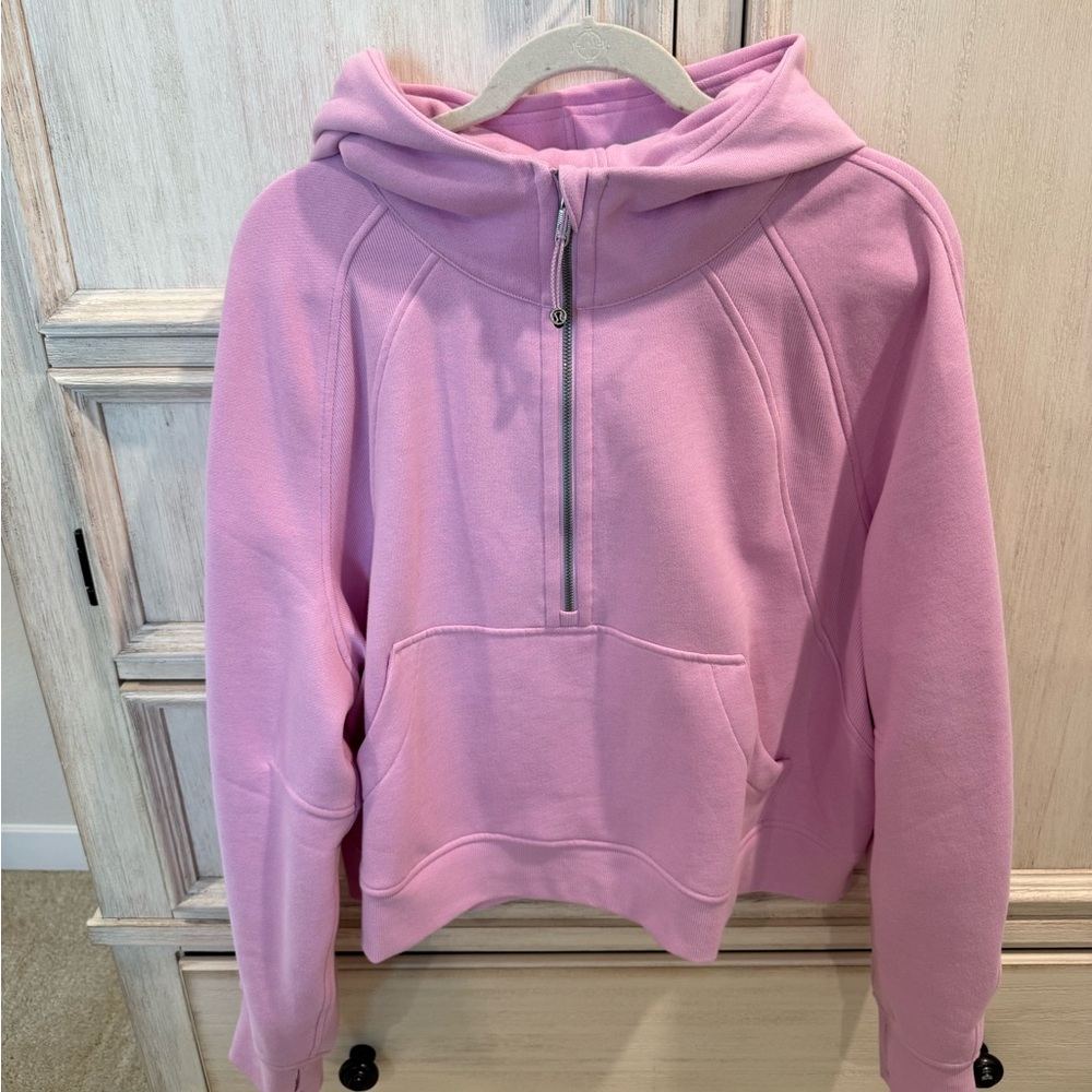 lululemon athletica Pink Scuba Hoodie XL/XXL